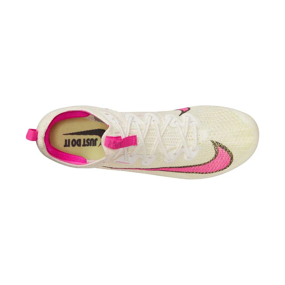 All Gender Zoom Superfly Elite 2 Spike - Sail/Fierce Pink/LT Lemon Twist/Black - Regular (D)