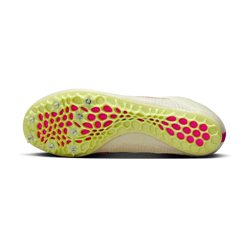 All Gender Zoom Superfly Elite 2 Spike - Sail/Fierce Pink/LT Lemon Twist/Black - Regular (D)