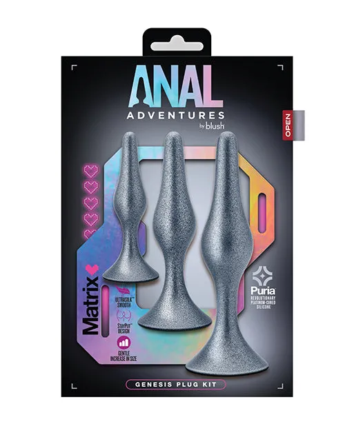 Blush Anal Adventures Matrix Genesis Plug Kit