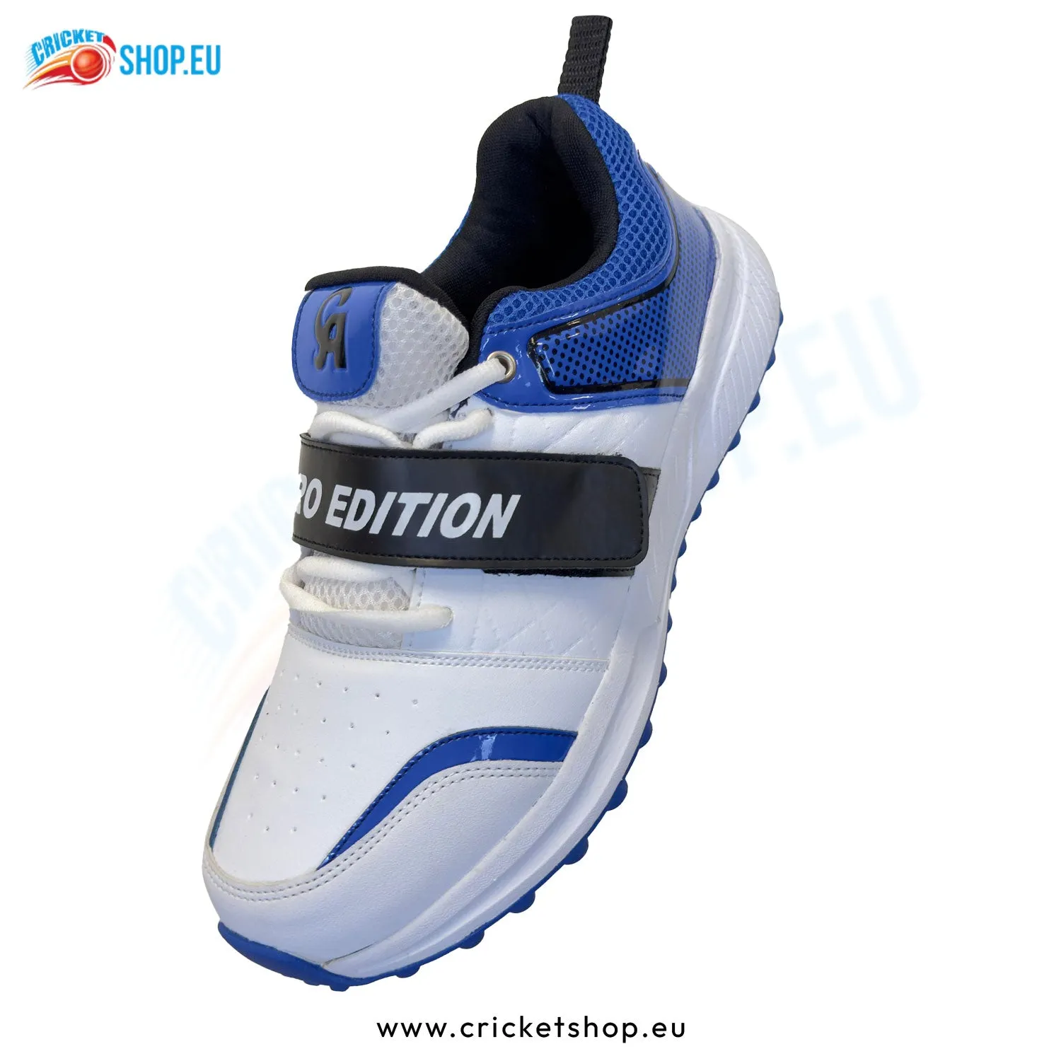 CA Pro Edition Cricket Shoes White/Blue