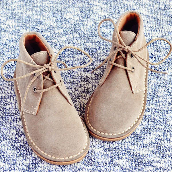 Eli1957 Boys Sand Desert Boot