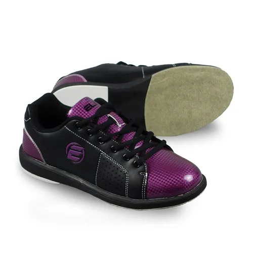 ELITE Women's Classic Purple/Black Bowling Shoes