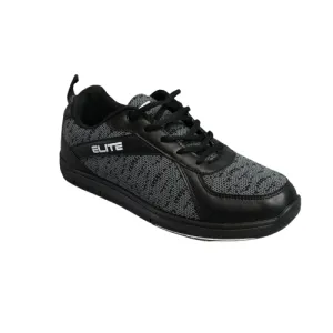 ELITE Youth Pinnacle Athletic Lace Up Bowling Shoes with Universal Sliding Soles for Right or Left Handed Bowlers