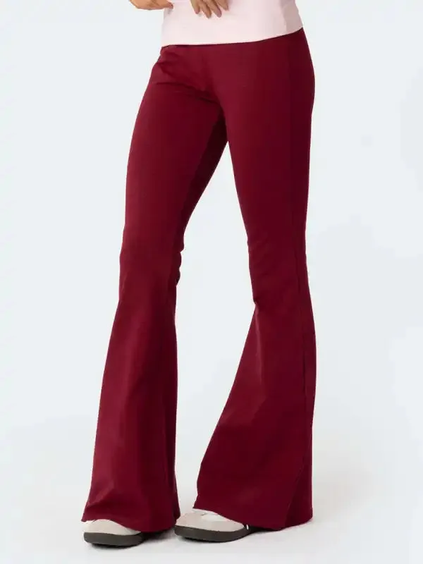 Fashionable, comfortable, slimming, anti-waist low-waist Flared Pants