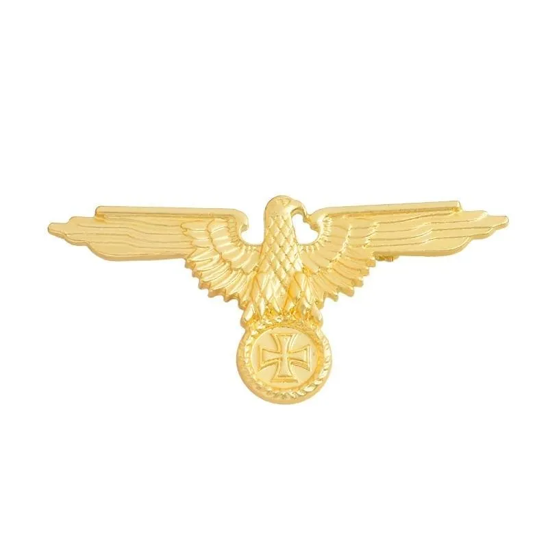 German Military WW2 Eagle Cross Brooches