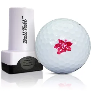 Hibiscus Golf Ball Stamp