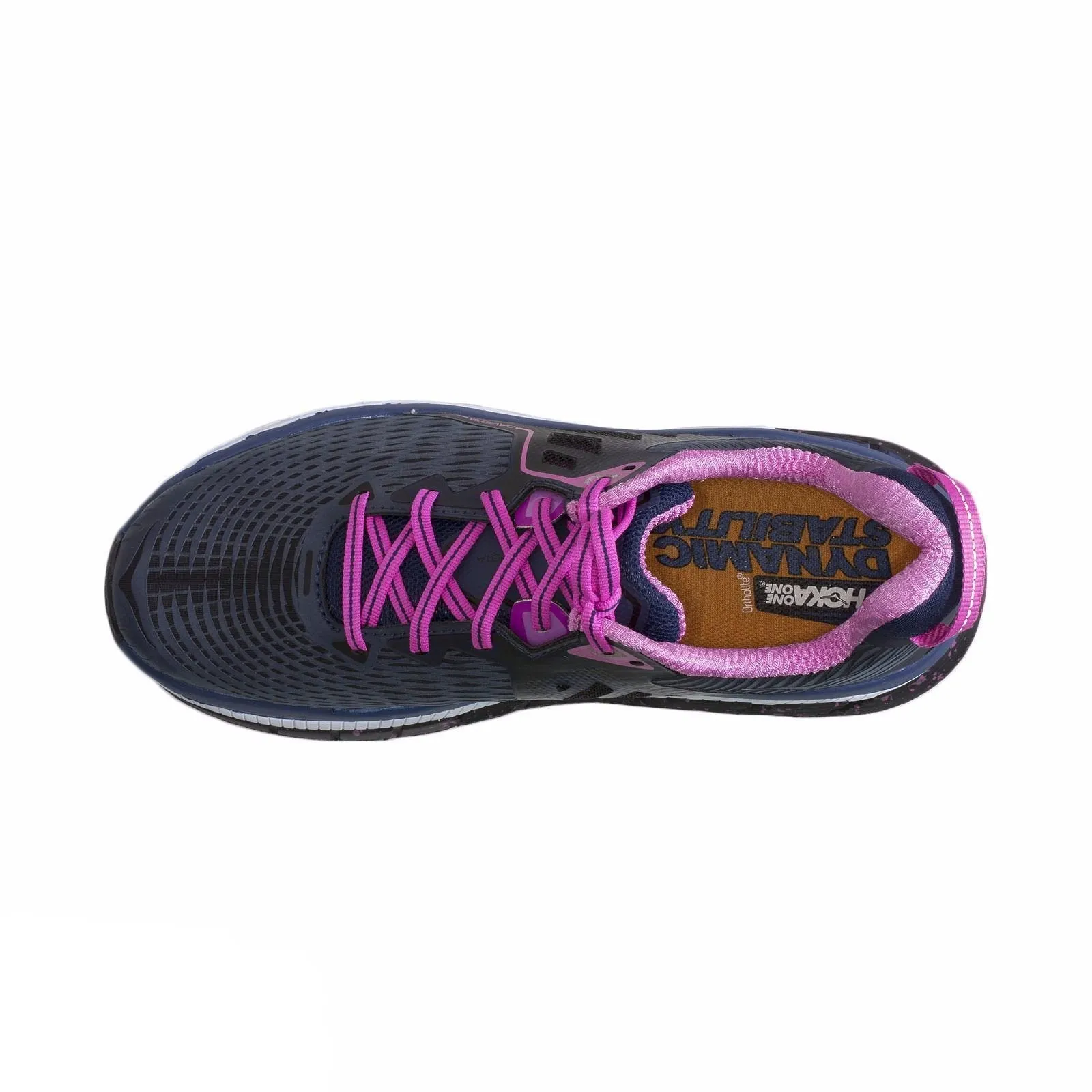 Hoka Gaviota Medieval Blue / Fuchsia Running Shoes