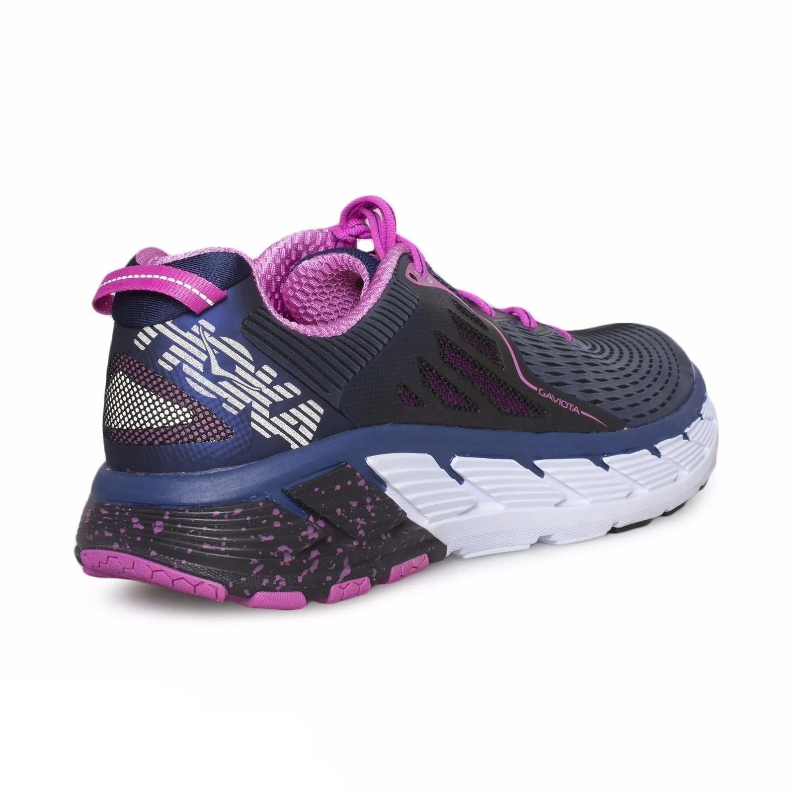 Hoka Gaviota Medieval Blue / Fuchsia Running Shoes