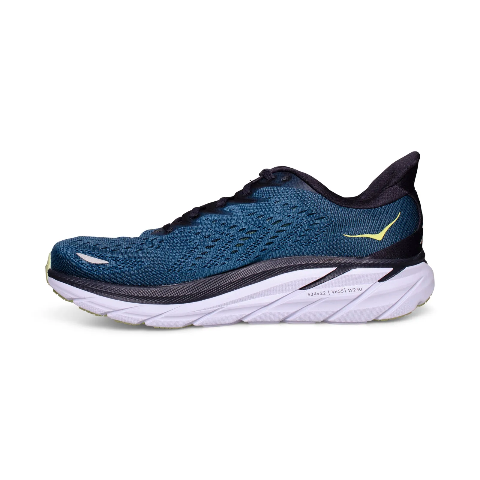 Hoka One One Clifton 8 Blue Coral / Butterfly Running Shoes - Men's