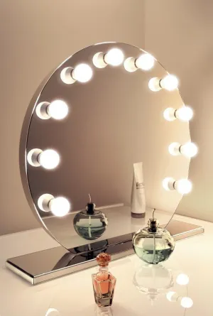 Hollywood  Vanity Mirror (Round)