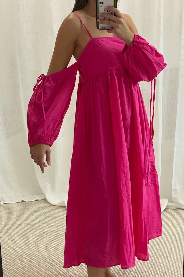 Kythnos Dress Fushia 337