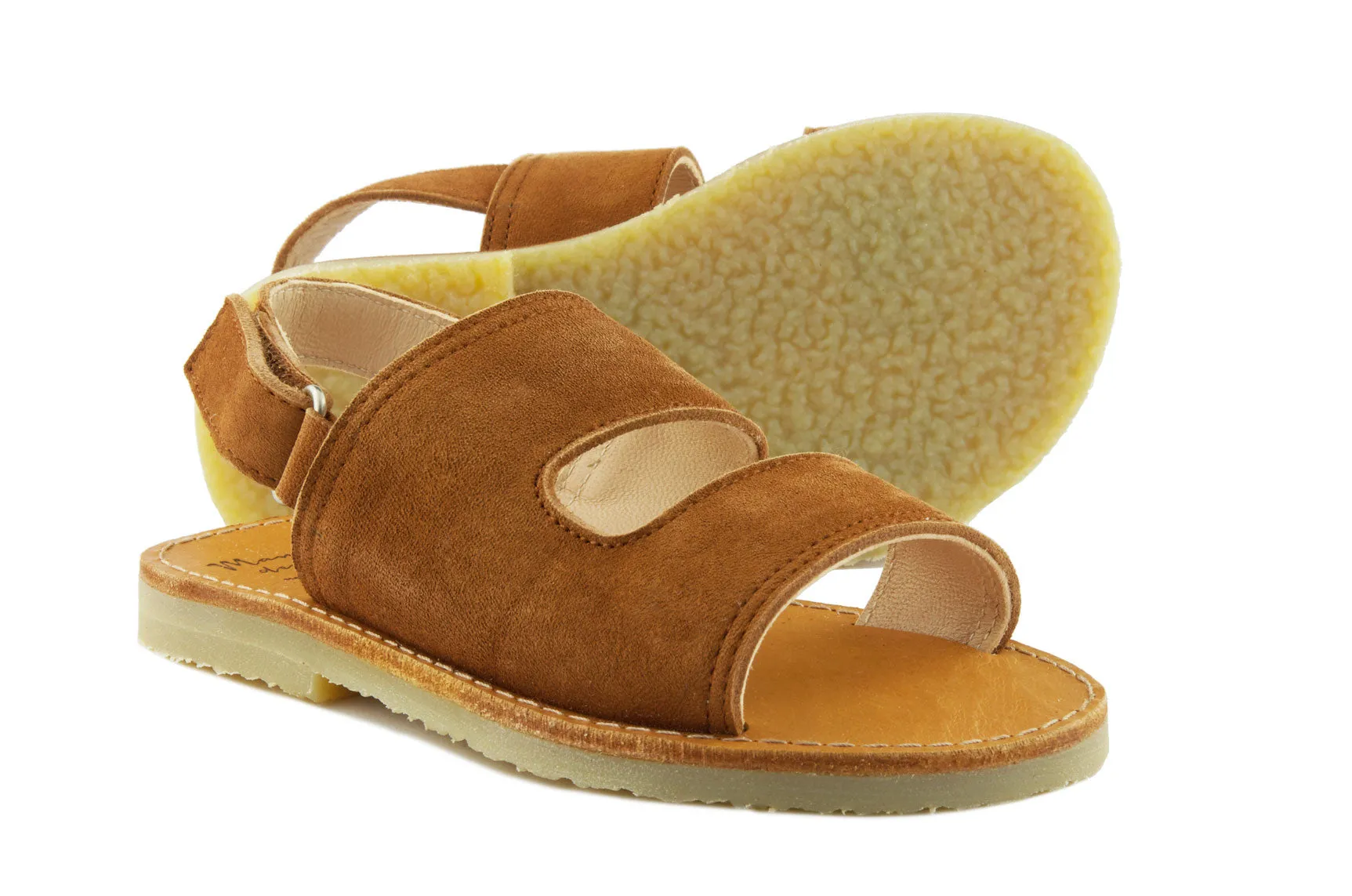 Manuela de Juan Boys Brown Sandal