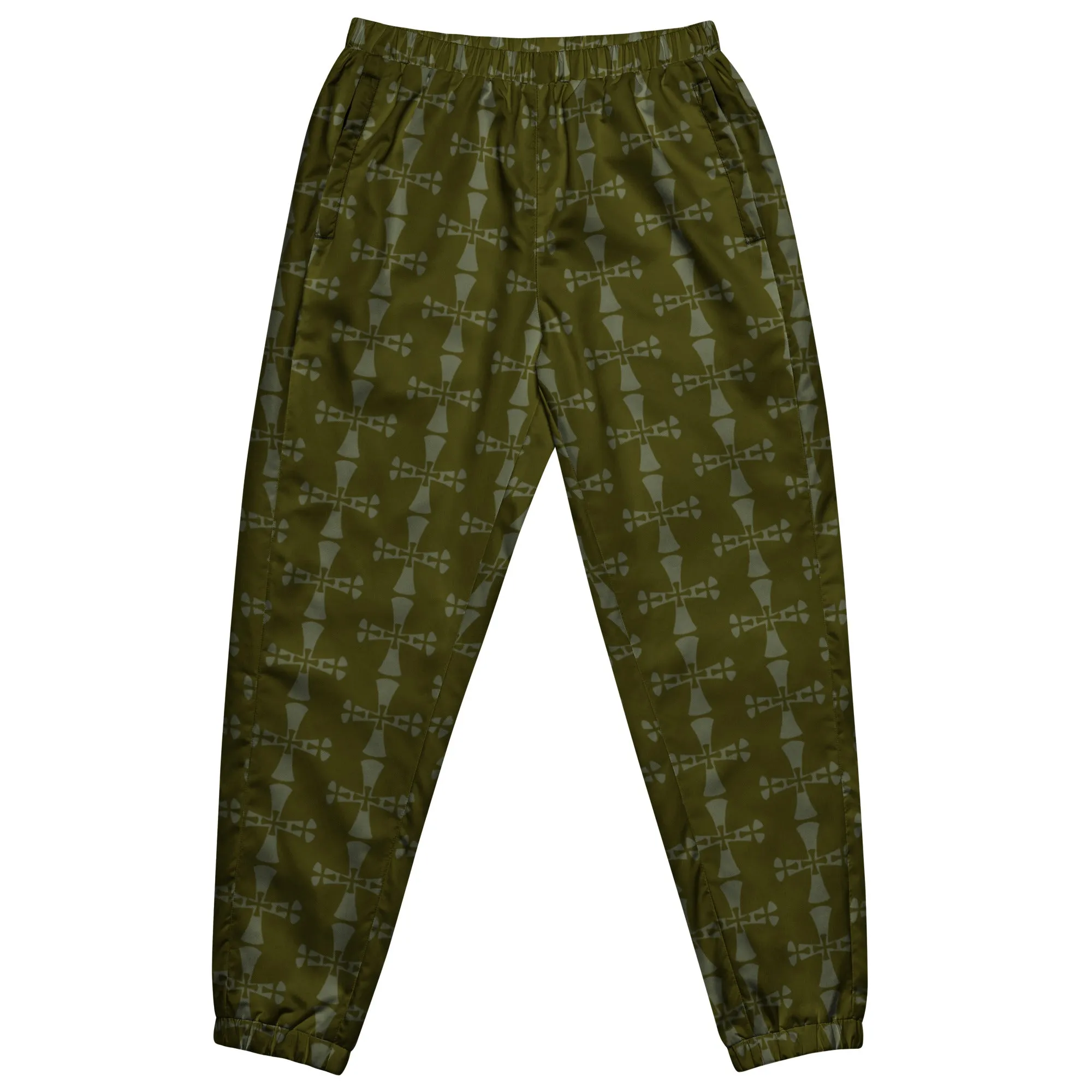 Men's track pants-Allover Crusaders Karaka Green