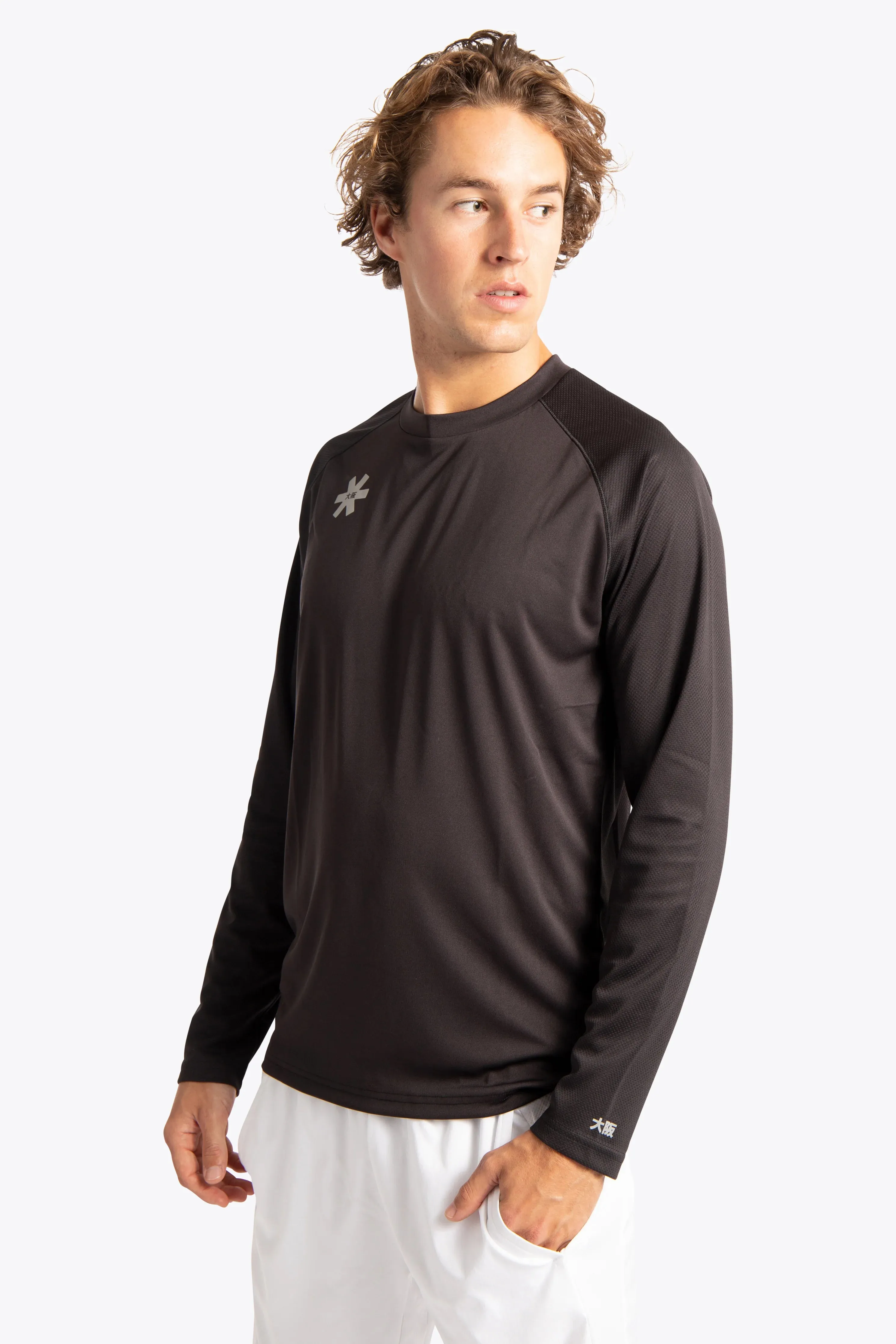 Men's Training Long Sleeve - BLACK