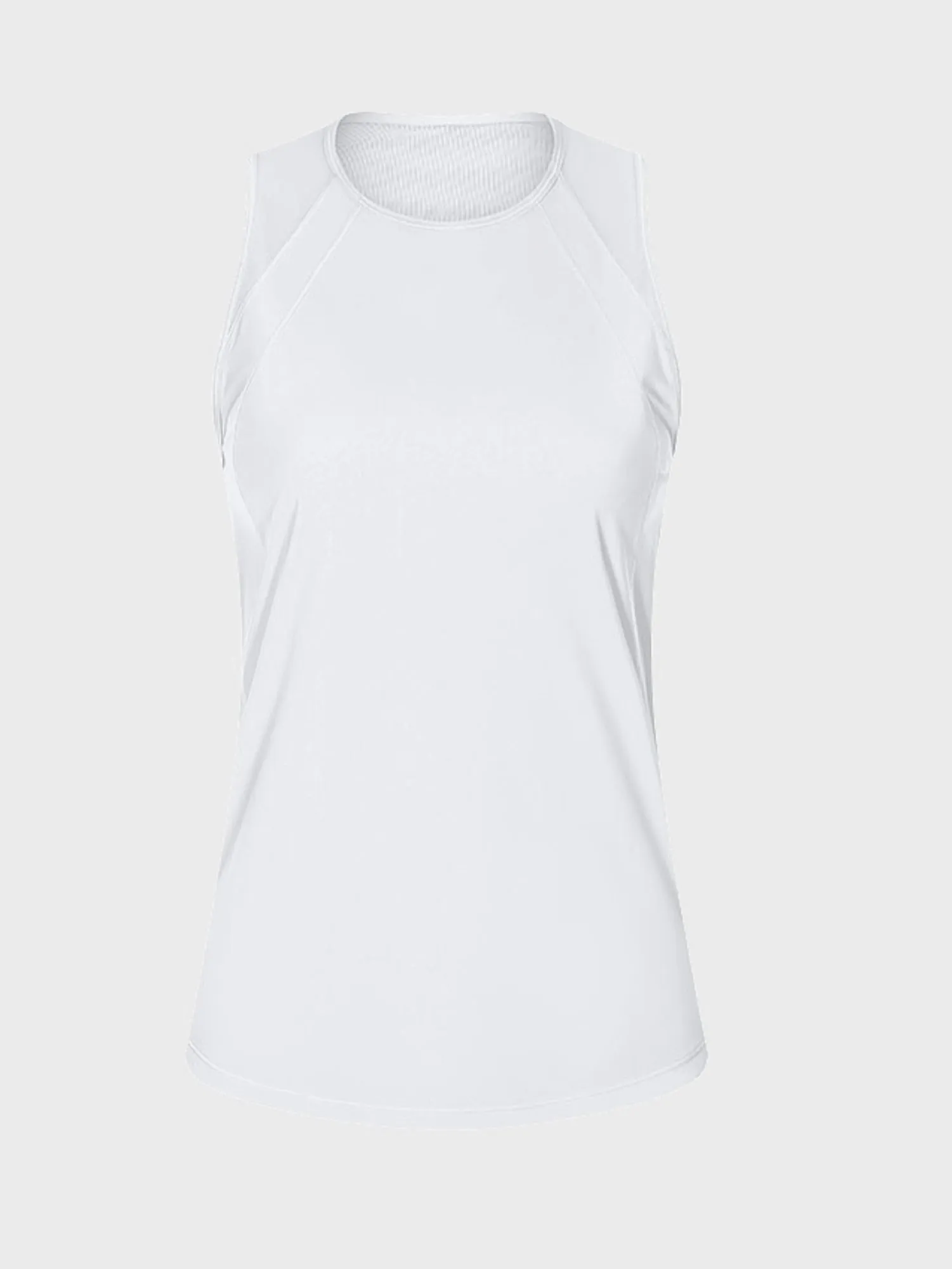 Midsize Cutout Sleeveless Lightweight Sweat-wicking Sports Top