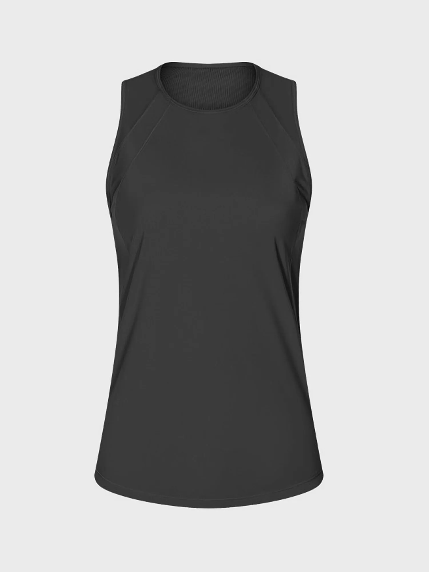 Midsize Cutout Sleeveless Lightweight Sweat-wicking Sports Top