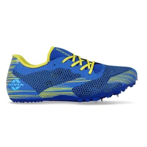 NIVIA TF-100 Track and Field Spikes Running Athletic Shoes (Blue)