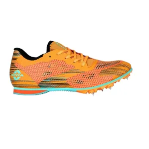 NIVIA TF-800 Track and Field Spikes Running Athletic Shoes (Orange)