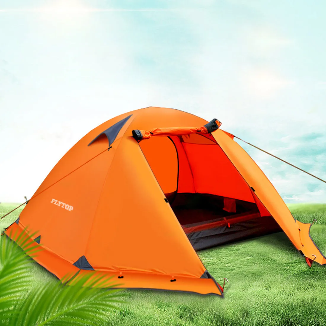 Outdoor Camping Tent Durable Waterproof Tents 2/4 Person