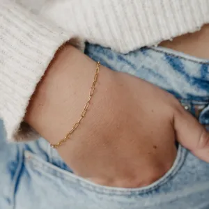 Paperclip Chain Bracelet - Early Access