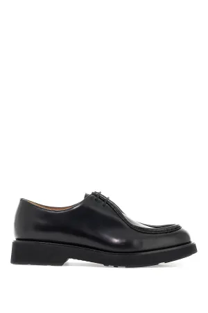 "nelly brushed leather lace-up DE0266 9SN BLACK