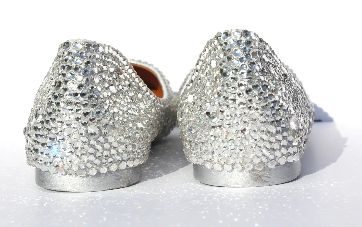 Sparkling Crystal Bridal Ballet Flats